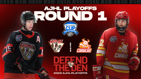 Camrose Kodiaks Set to Face Calgary Canucks in Round 1 of the 2025 AJHL Playoffs