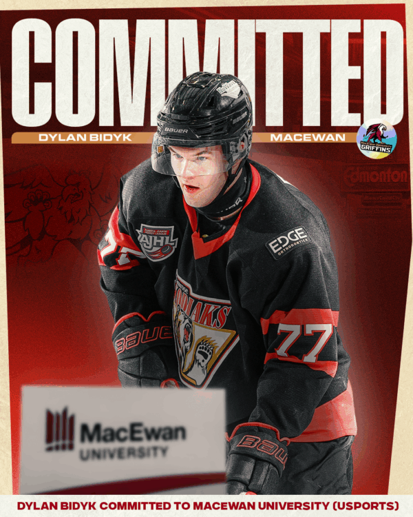 Bidyk Commits to MacEwan Griffins