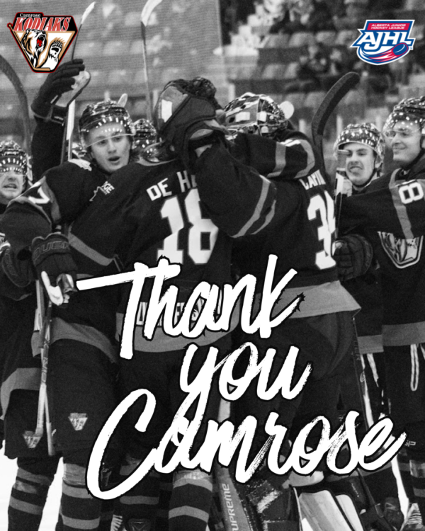 THANK YOU CAMROSE