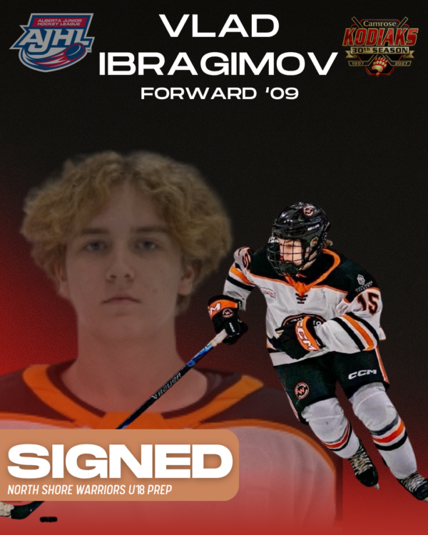 Ibragimov Signs with Kodiaks